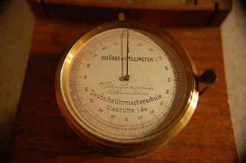 Micrometer der Glashütter Uhrmacherschule von Willy Bormann