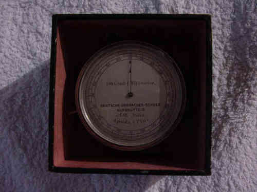 Micrometer der Glashütter Uhrmacherschule von Albert Nohr
