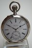 Offene Silbertaschenuhr  Deutsche Uhrenfabrikation A.Lange&Söhne Glashütte i. Sa. Nr. 79272